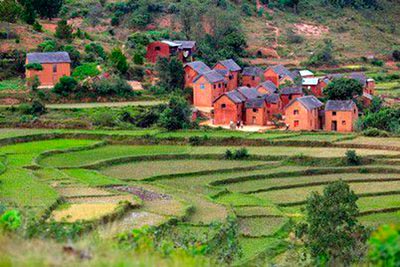 Village à Madagascar