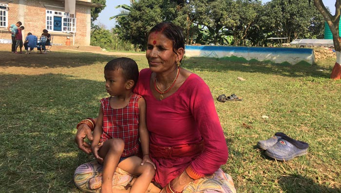 Truli, sœur de Ramchandra Das et Mère des enfants du Teraï
